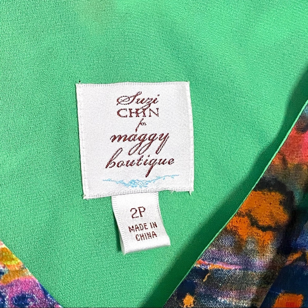 Suzi Chin for Maggy Boutique Watercolor Dress - Picture 5 of 7